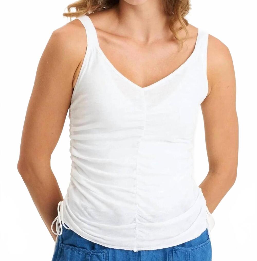 NEW XCVI blaise tank in white